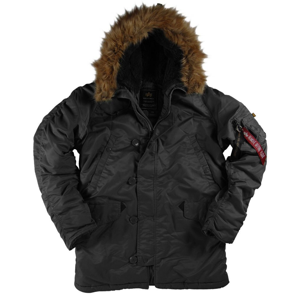 Alpha Industries N3B N-3B Extreme Cold Parka Black XXL | Adaptor